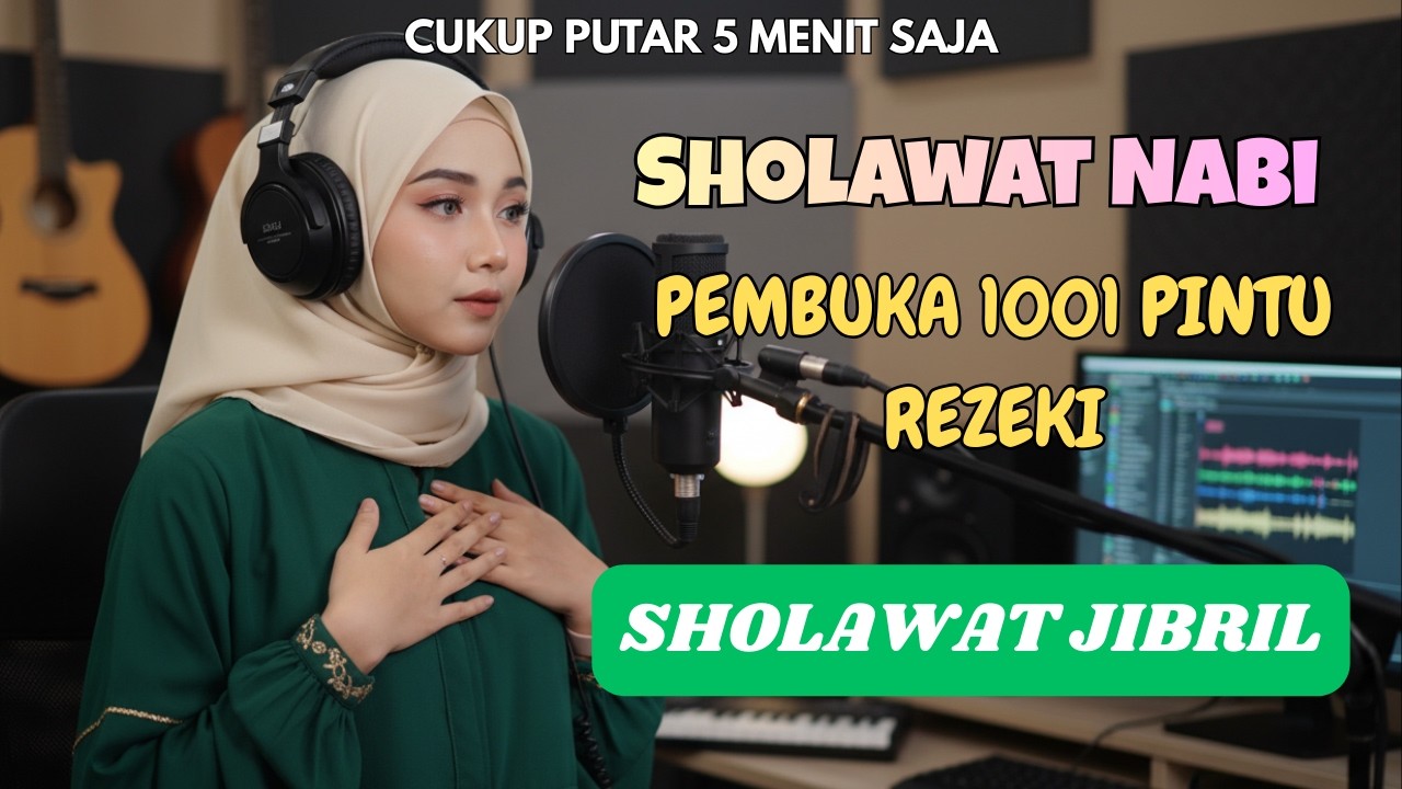 Sholawat Jibril Pembuka Pintu Rezeki - Rutinkan Setiap Pagi Agar Hajat Dikabulkan