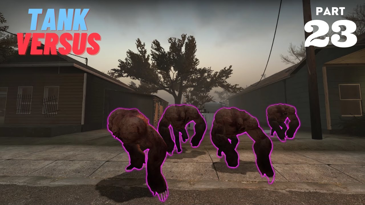 LEFT 4 DEAD 2 - ТАНК ПРОТИВ - СИЛЬНЫЙ ДОЖДЬ #2