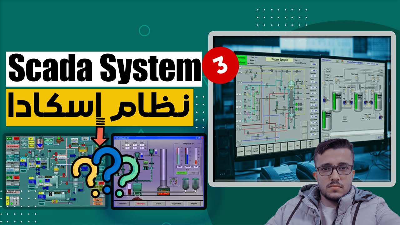 3:كورس سكادا كيفية انشاء مشروع احترافي على نظام سكادا والتحكم في PLC من خلال نظام سكادا