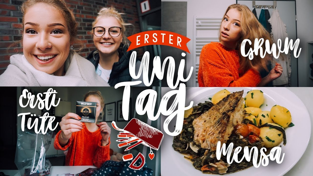 1. UNI TAG VLOG  + Was ist in meiner ERSTI TÜTE? // JustSayEleanor (Uni Potsdam, Griebnitzsee)