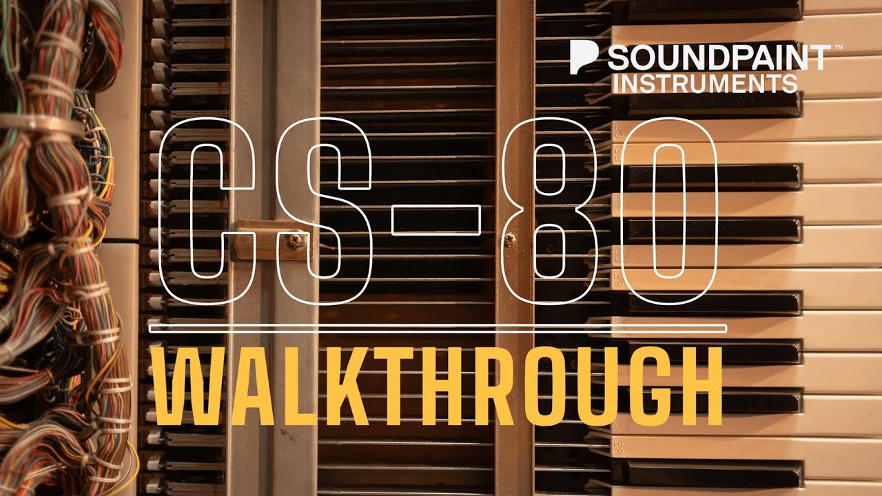 Soundpaint CS-80 UDS™: The Deepest Sampled CS-80 Library Ever