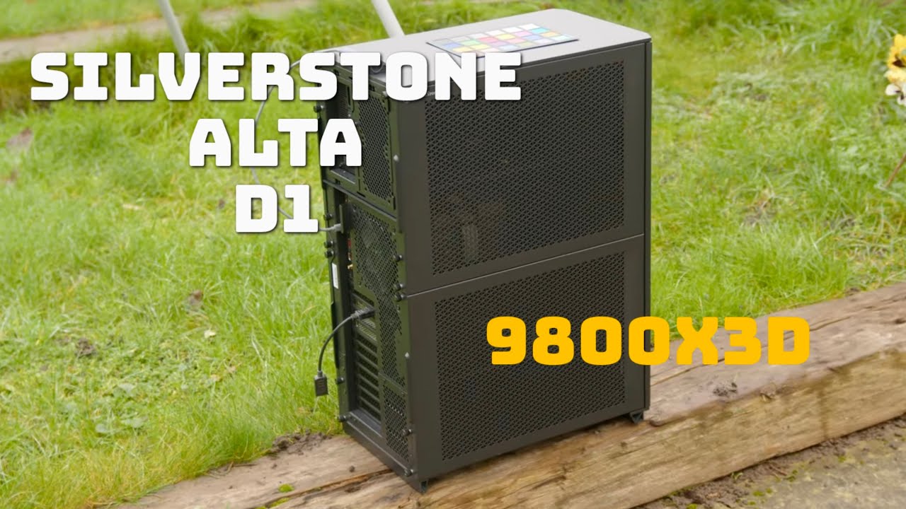 Silverstone Alta D1 сборка с 9800X3D