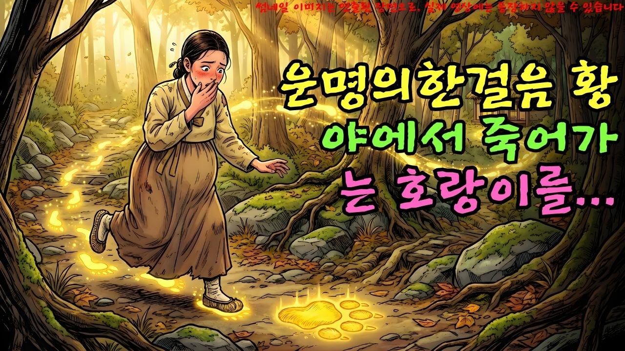 👉운명의 한 걸음, 황야에서 죽어가는 호랑이를 만난 임산부… 그녀는 굶으며 동굴에서 살려냈다. 아기가 납치되자 호랑이 왕이 산을 포위했다| 야담 |옛날이야기 |민담 |전설 | 설화