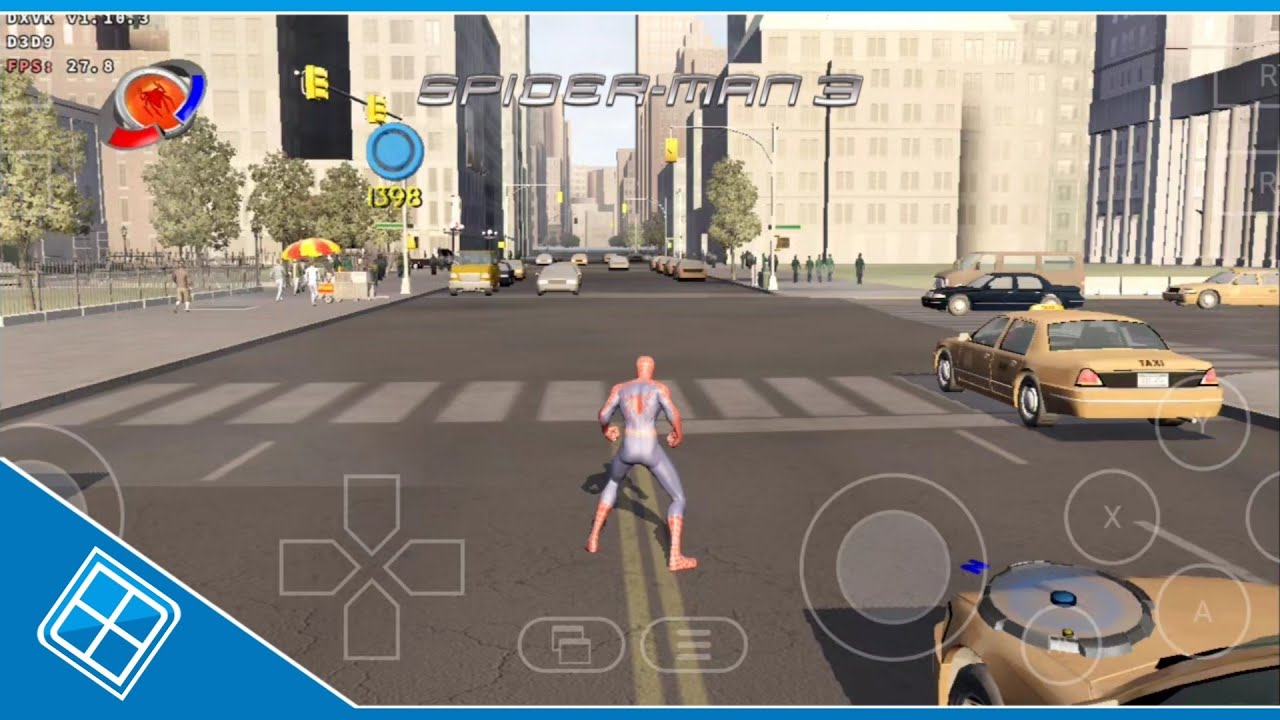 Spider-Man 3 Gameplay (Windows) on Android | Winlator v6.1