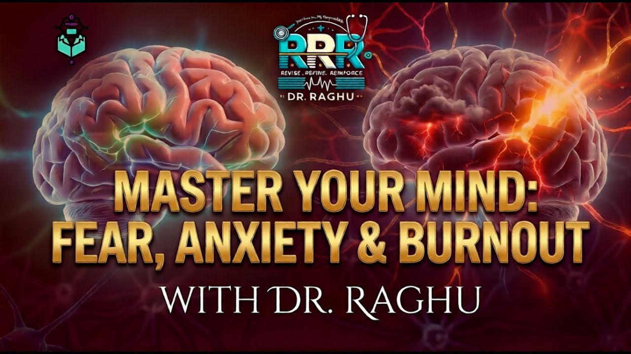 Master your mind | Session 3 | RRR by Dr Raghu | Final Year MBBS | Medusane