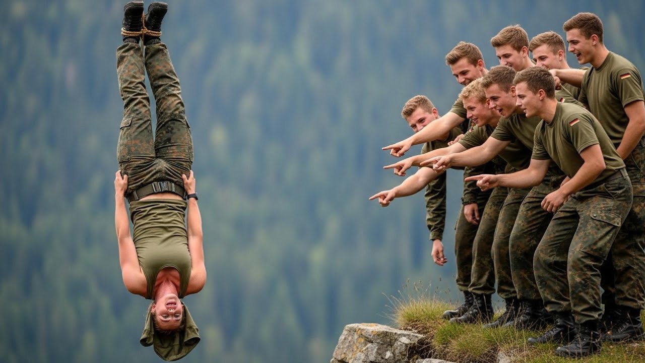 Spezialeinheit wirft Soldatin von Klippe – Doch IHR VATER ist der General und zerlegt die Kompanie!