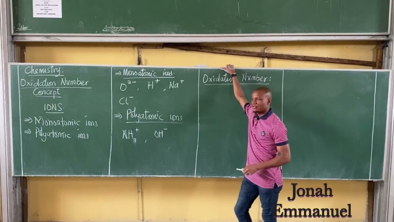 Oxidation Number Concept (JAMB and PUTME Chemistry)
