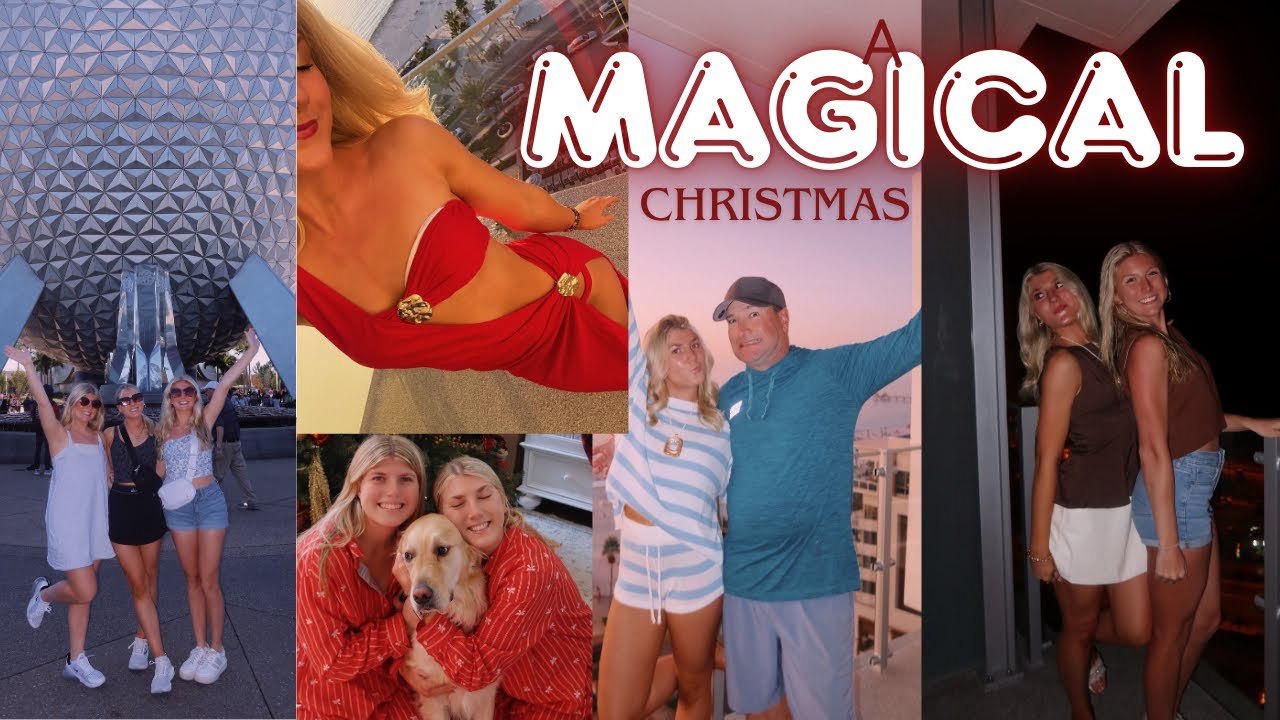 A Magical Christmas in Orlando: Holiday Vlog 