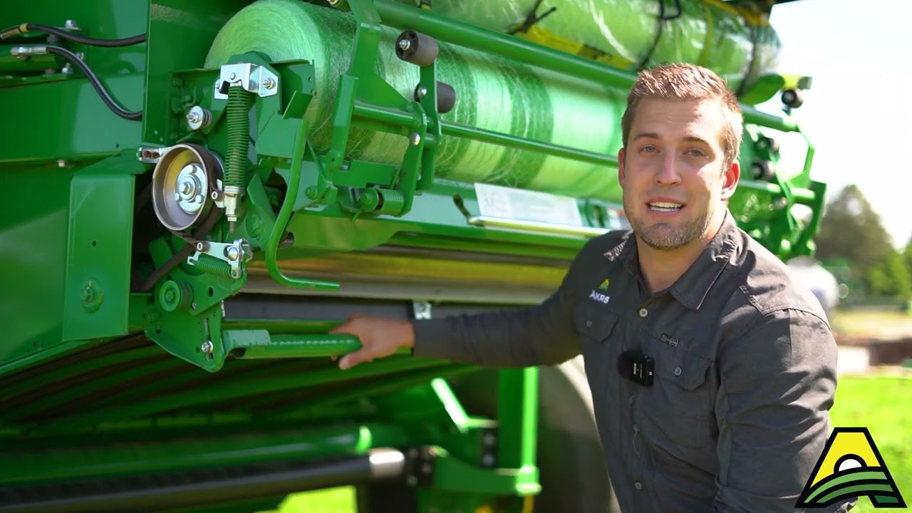 Best Practices around JD Round Baler Net Wrap