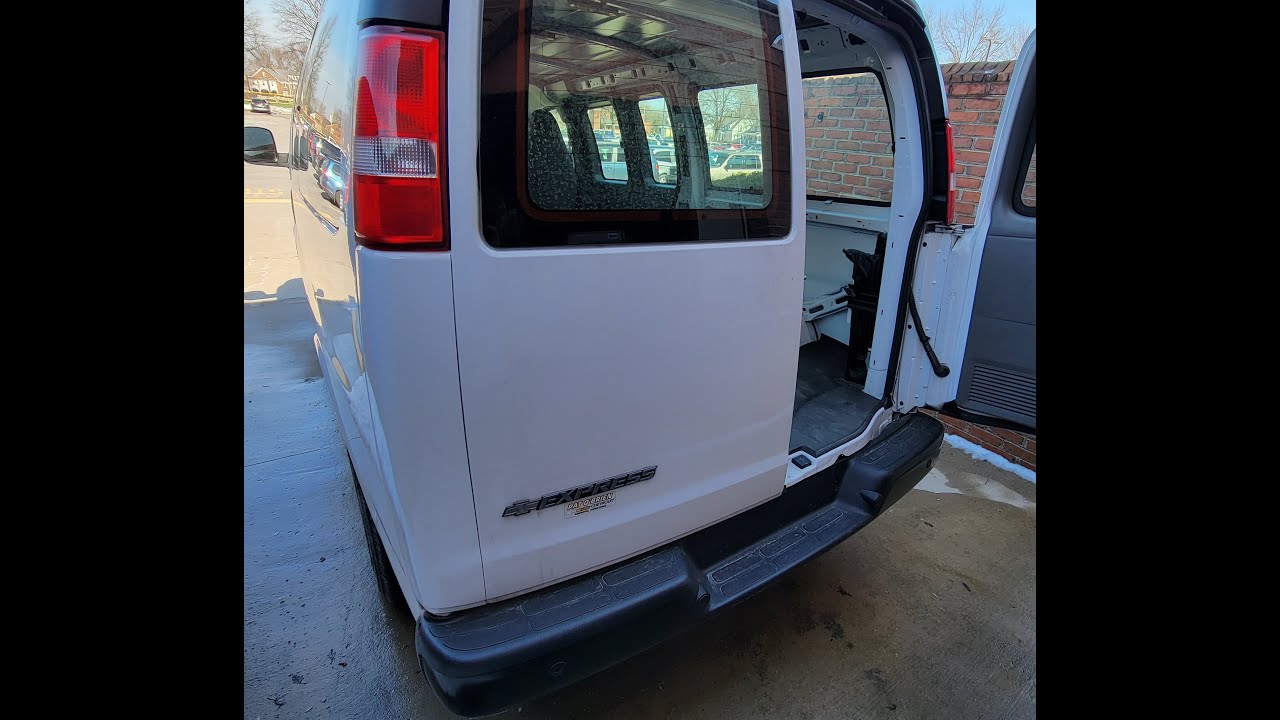 Chevy Express/ GMC Savanna van recurring brake light issue repair.