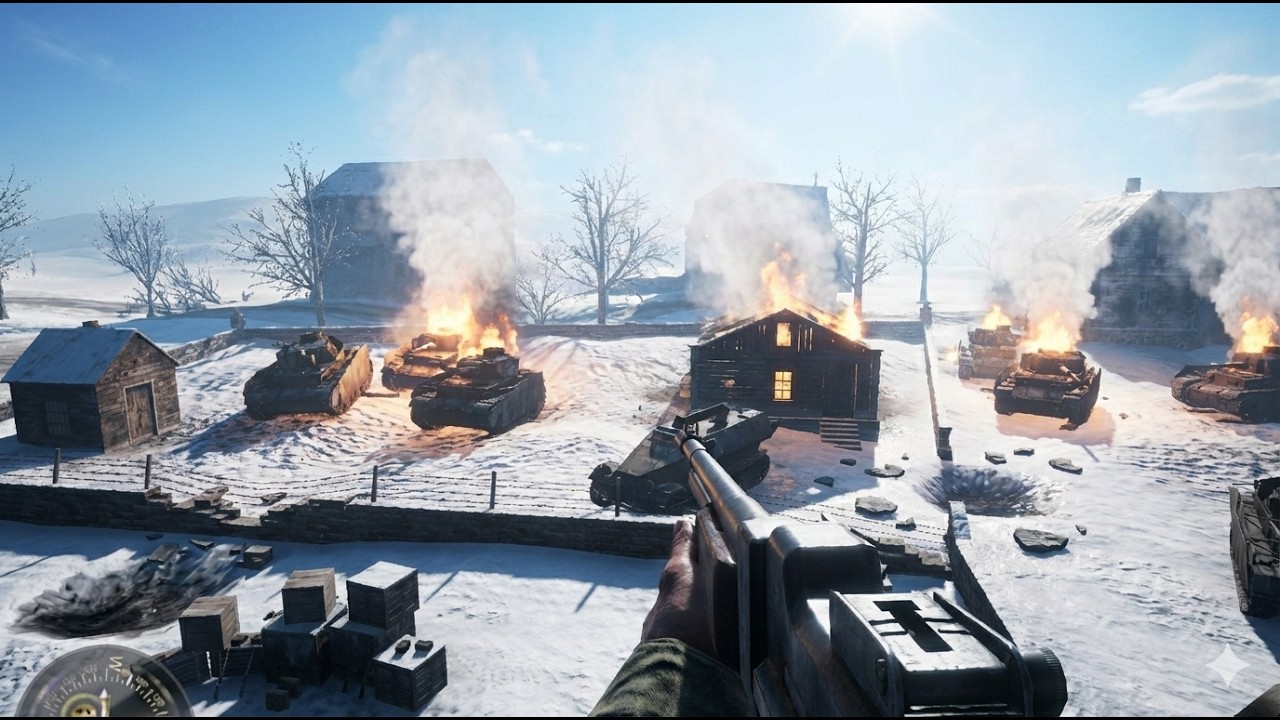 CALL OF DUTY UNİTED OFFENSİVE Gameplay Walkthrough Part 4 (4K 60FPS PC)