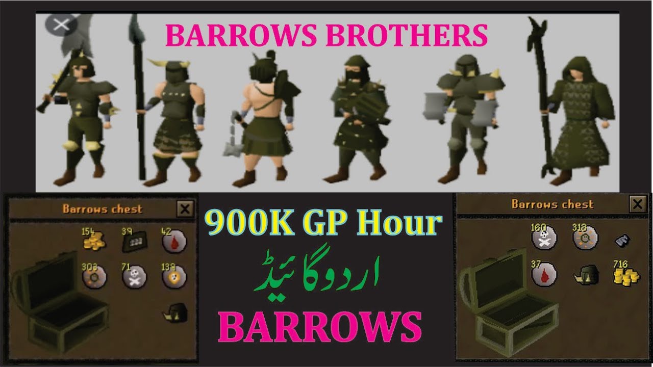 osrs money making guide killing barrows make 900gp easy guide
