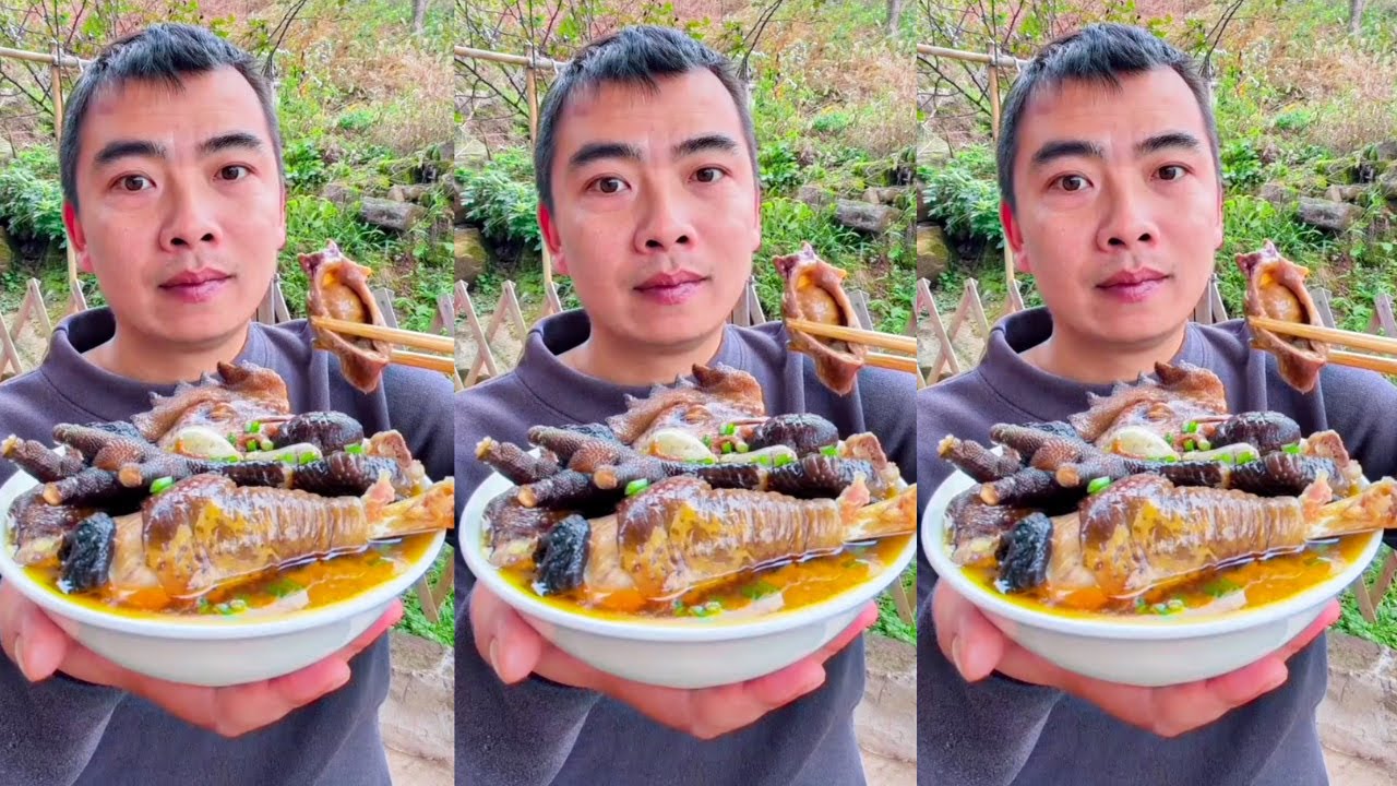 Comfort Food Mukbang | Rural Chicken Soup – So Delicious and Satisfying!