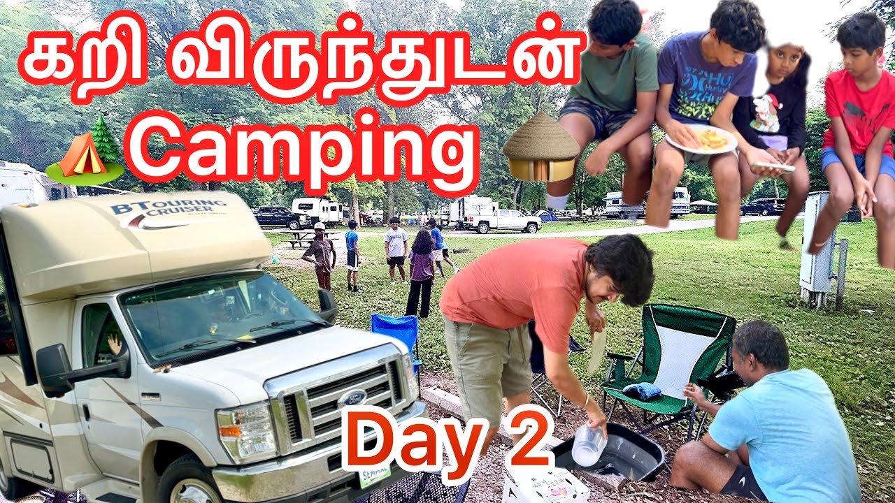 DIML-29 ⚠️🚣‍♀️Americaல ஆபத்தான Adventuresன Kayaking~Summer Camping Tamil/ Tamil Family lifestyle