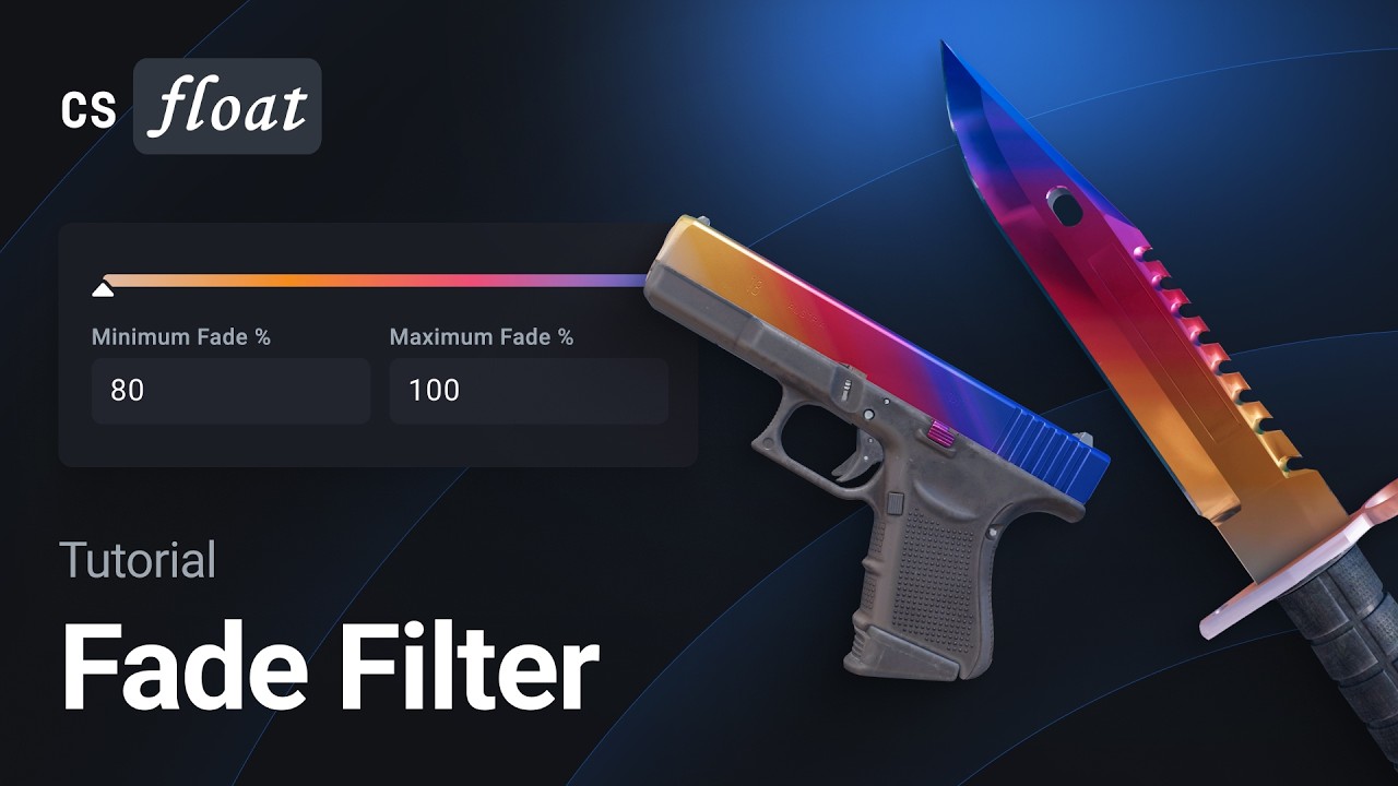 CSFloat Fade Filter: Search Skins by Fade Percentage (80&ndash;100%)