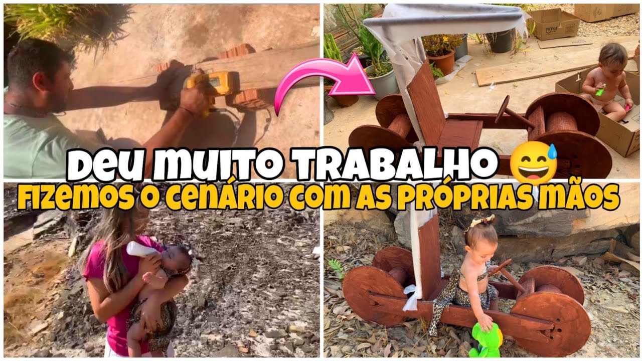 7 MESES DA ANDRESSA *TEMA DESENHO DA FAMÍLIA FLINTSTONES * ( PEDRITA )