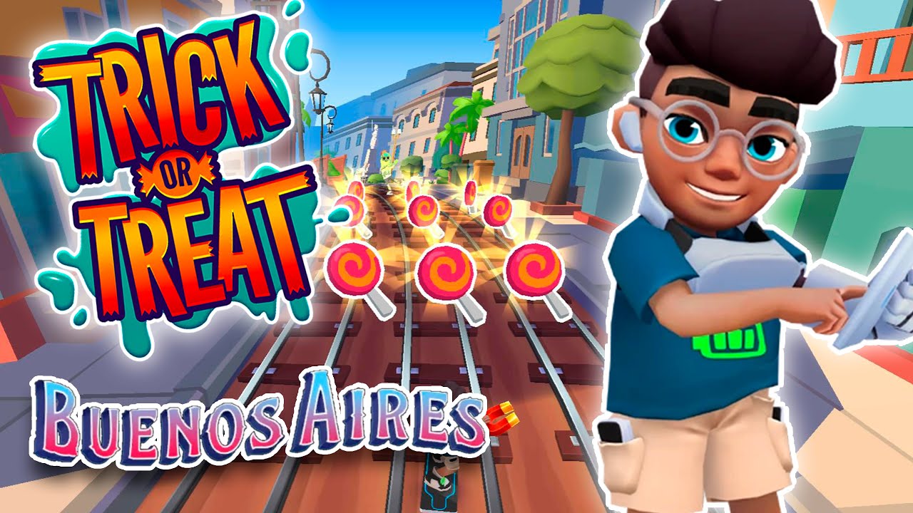 SUBWAY SURFERS NEW GAMEMODE TRICK OR TREAT IN BUENOS AIRES 2023!!