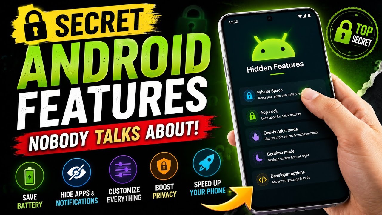 Hidden Android Features You Need to Try in 2026!