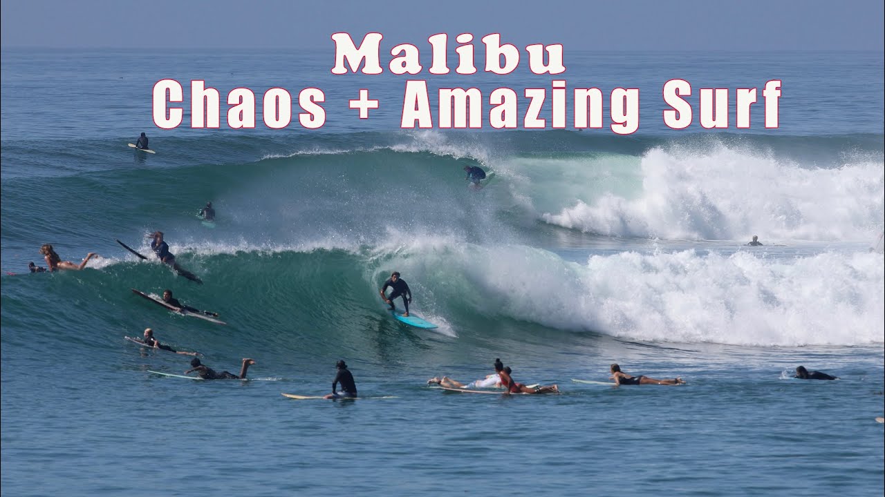 Malibu Holiday Surf Chaos + Amazing Waves