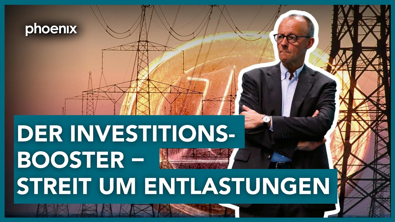 Der Investitionsbooster – Streit um die Entlastungen | #unterdenlinden