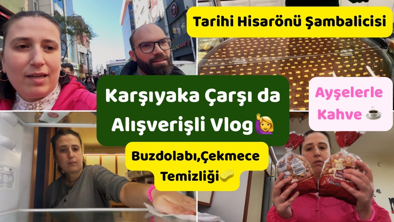 KARŞIYAKA ÇARŞIDA ÇEŞİTLİ ALIŞVERİŞLİ VLOG🛒FOÇA’DAN GELENLER🤷‍♀️MUTFAK TEMİZLİĞİ🧼EVİMİZE NELER ALDIK
