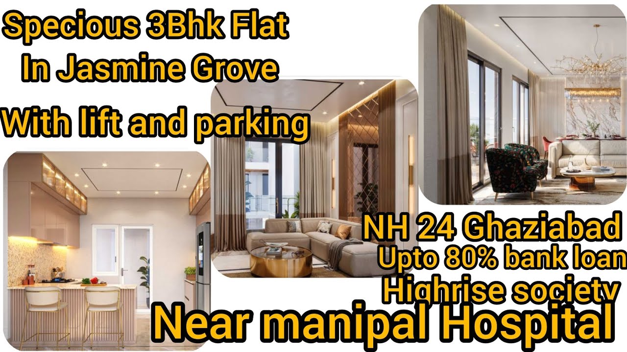 Specious Flat In Jasmine Grove NH 24 Ghaziabad #flat #property #realestate #newblog #viral #trending