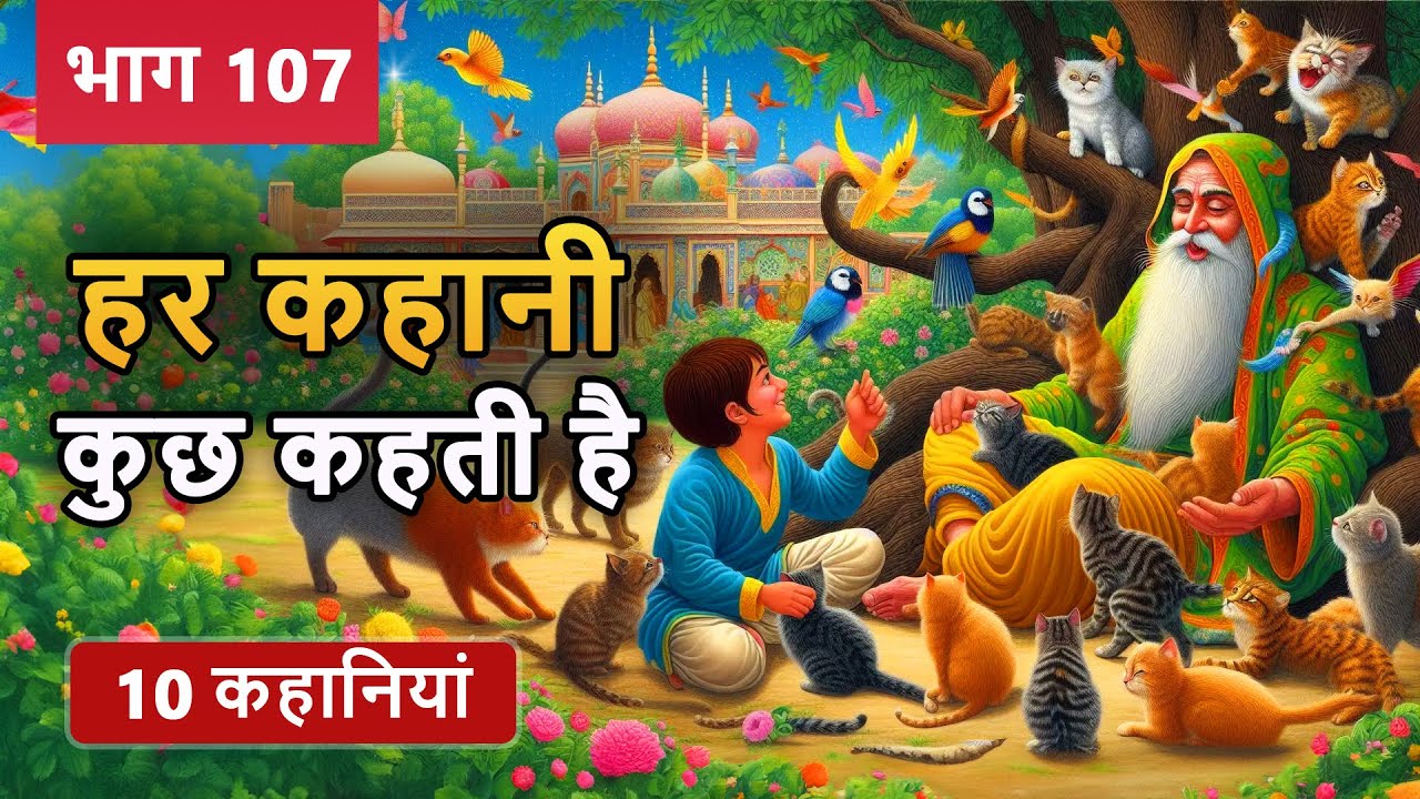 PART 107 (10 कहानियाँ) हर कहानी कुछ कहती है | Hindi Moral Story | Spiritual TV #cartoon #story