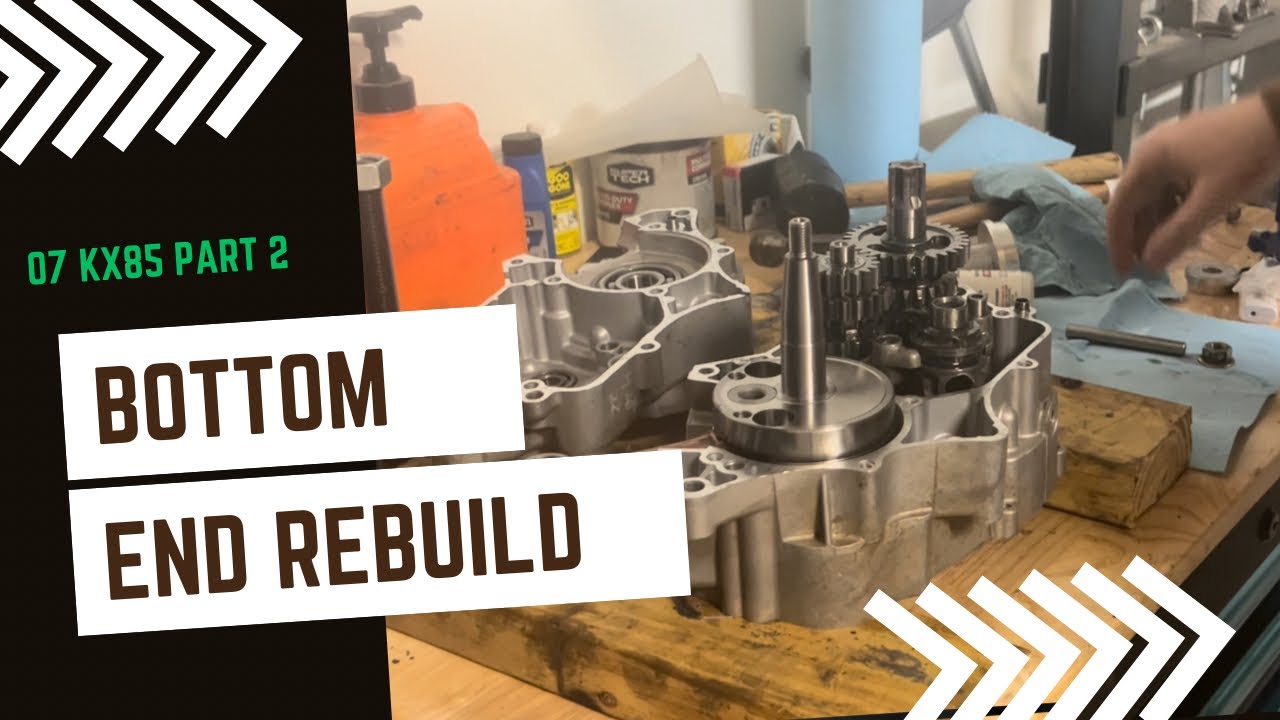 07 KX85 Part 2: Bottom End Rebuild and Reassembly