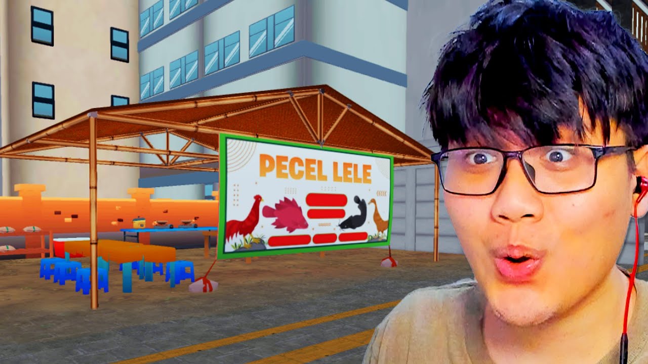 AKU PENSIUN DAN JUALAN PECEL LELE - PECEL LELE SIMULATOR INDONESIA