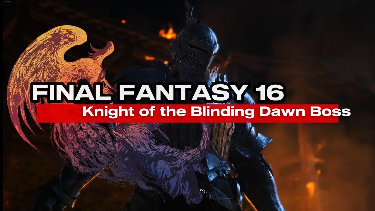 4K FF16 Knight of the Blinding Dawn - PC Demo  #new #ff16 #finalfantasy16 #gaming#whatsappstatus