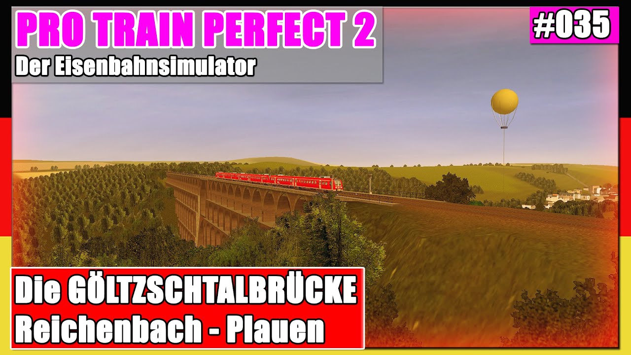 Pro Train Perfect 2 #35 | GÖLTZSCHTALBRÜCKE | Von Reichenbach nach Plauen | BR 612 | PTP 2 [Deutsch]