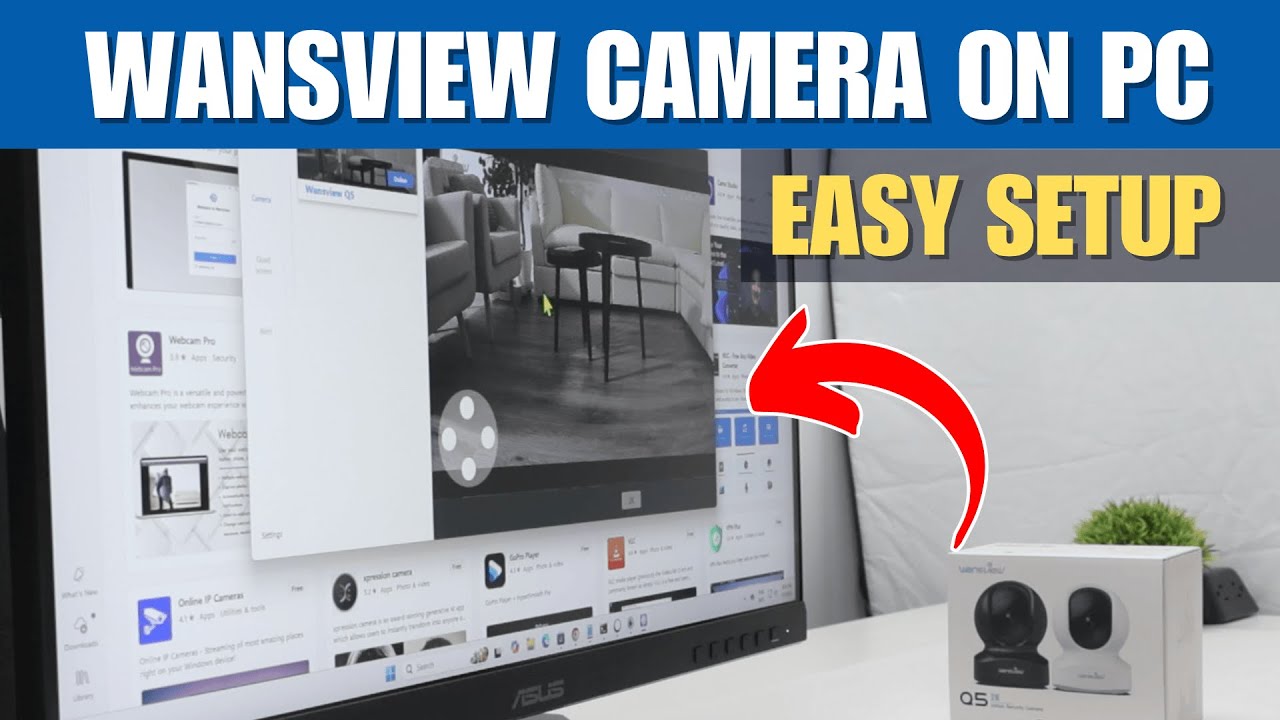 WansView Camera on PC - EASY and FAST Setup
