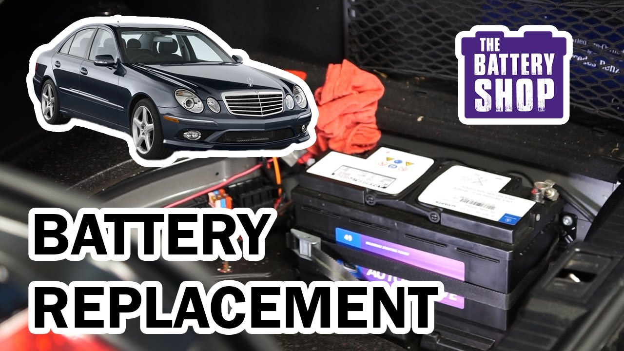 Mercedes-Benz E320 (2003-2009) - New Battery Install
