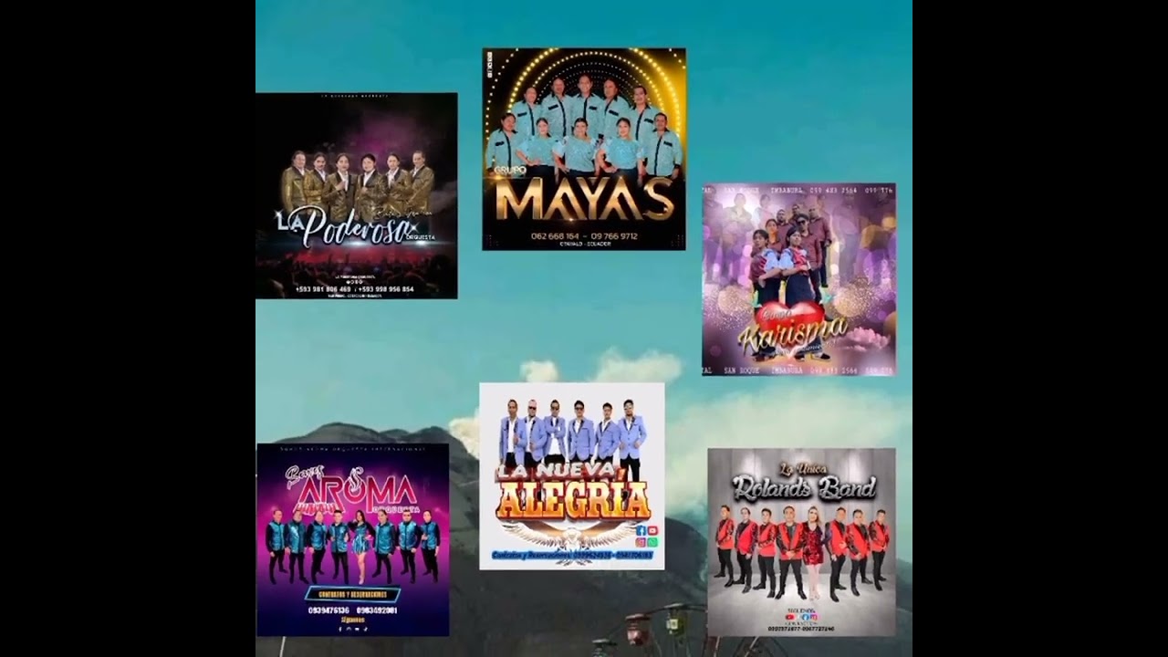 Mix🎶Orquestas#💥De Imbabura Exitos Del💥 2023/2024#✨️Fuullll Bailables✨️