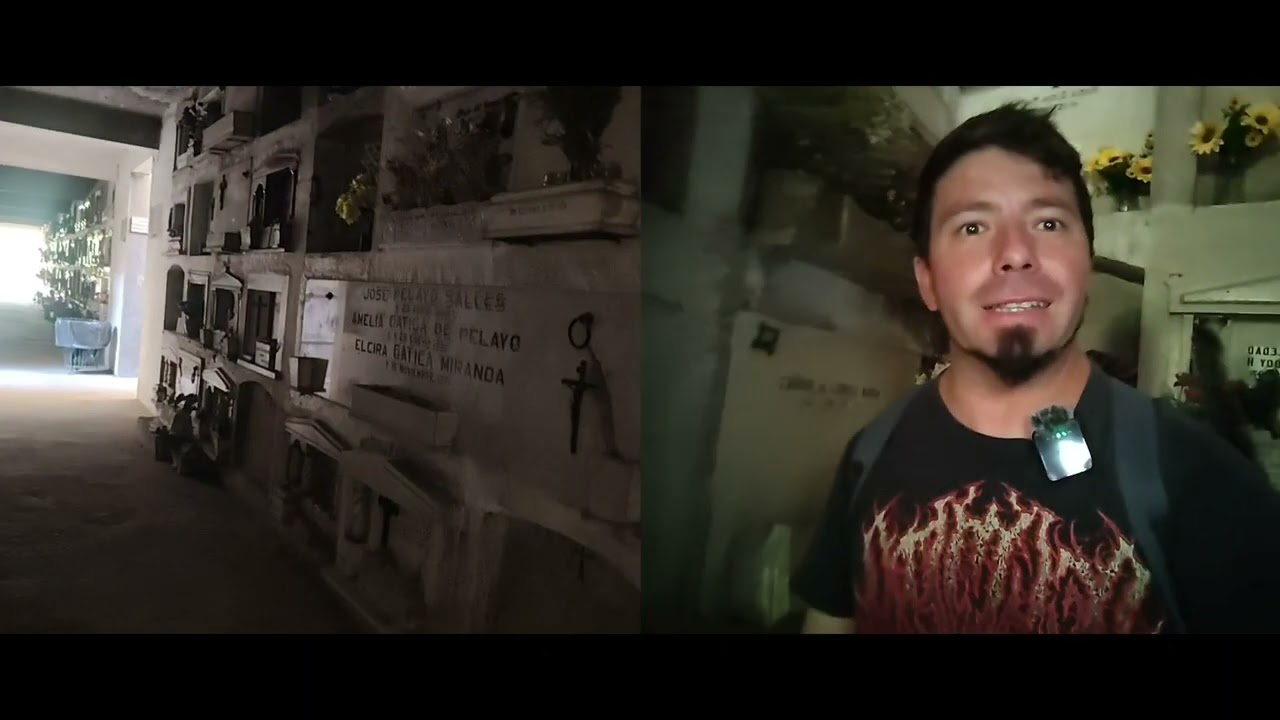 Exploramos unos de los cementerio más tenebrosos y paranormales de Chile.  👀👻
