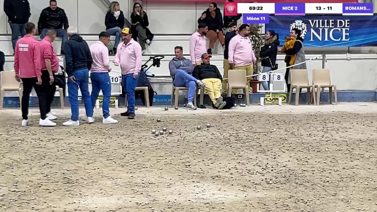 Trophée des villes 2025, 1/4 
NICE 2 VS ROMANS / ISERE