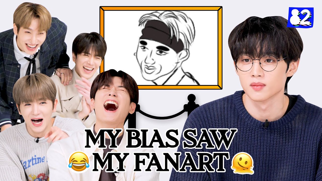 (CC) РЕВУТ от смеха благодаря фанарту THE B 🤣 | Fan Art Museum | THE BOYZ