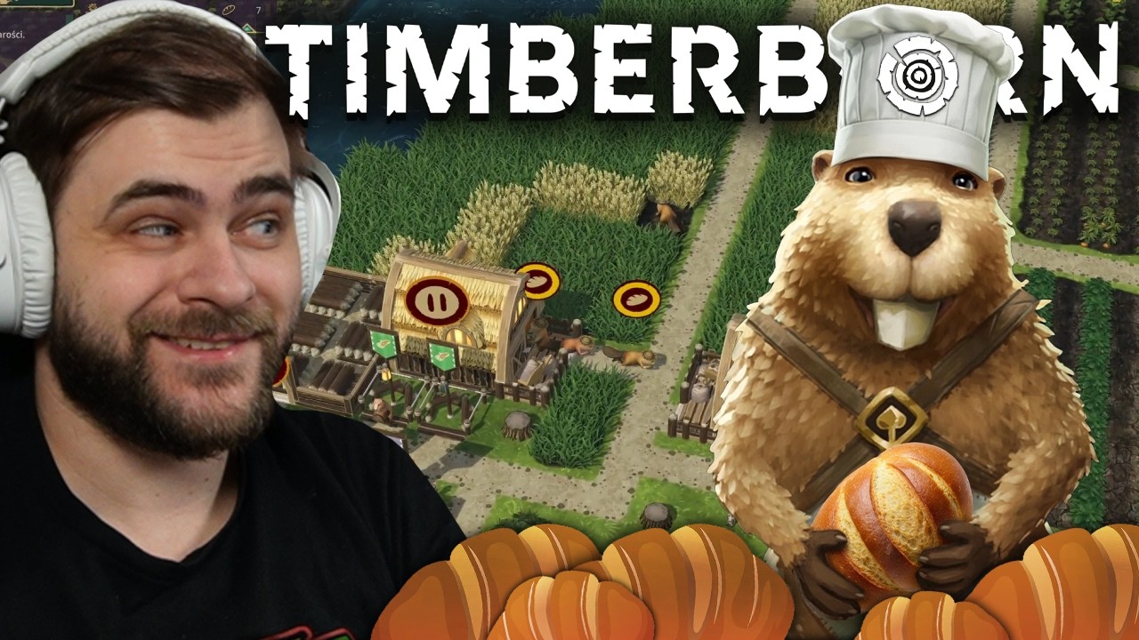 Piekarnia z bobrami. Produkcja chleba! - Timberborn (BrobroVice #4)