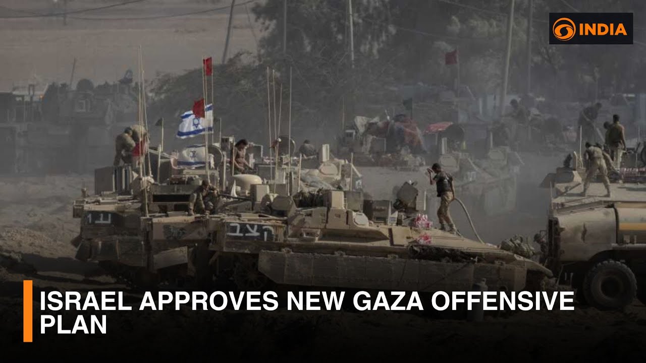 Israel approves new Gaza offensive plan