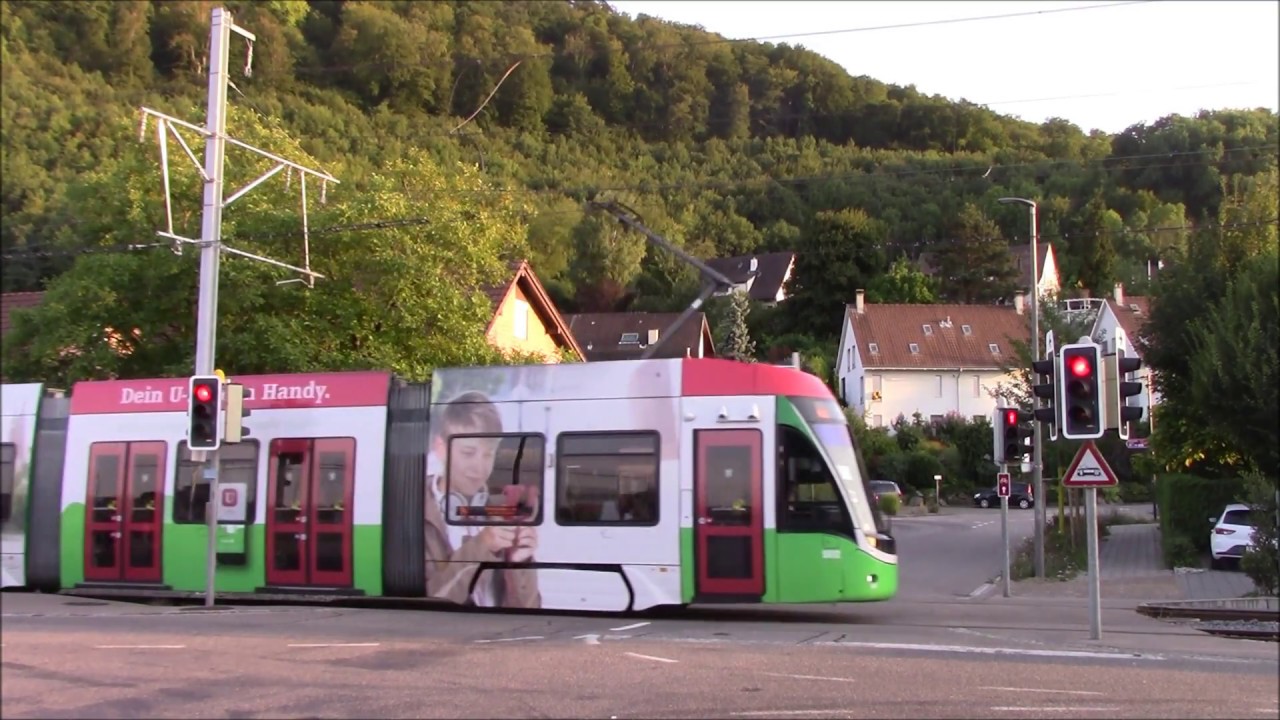Spoorwegovergang Bahnübergang BVB Lijn / Linien  14 Rothausstrasse, Muttenz, Zwitserland