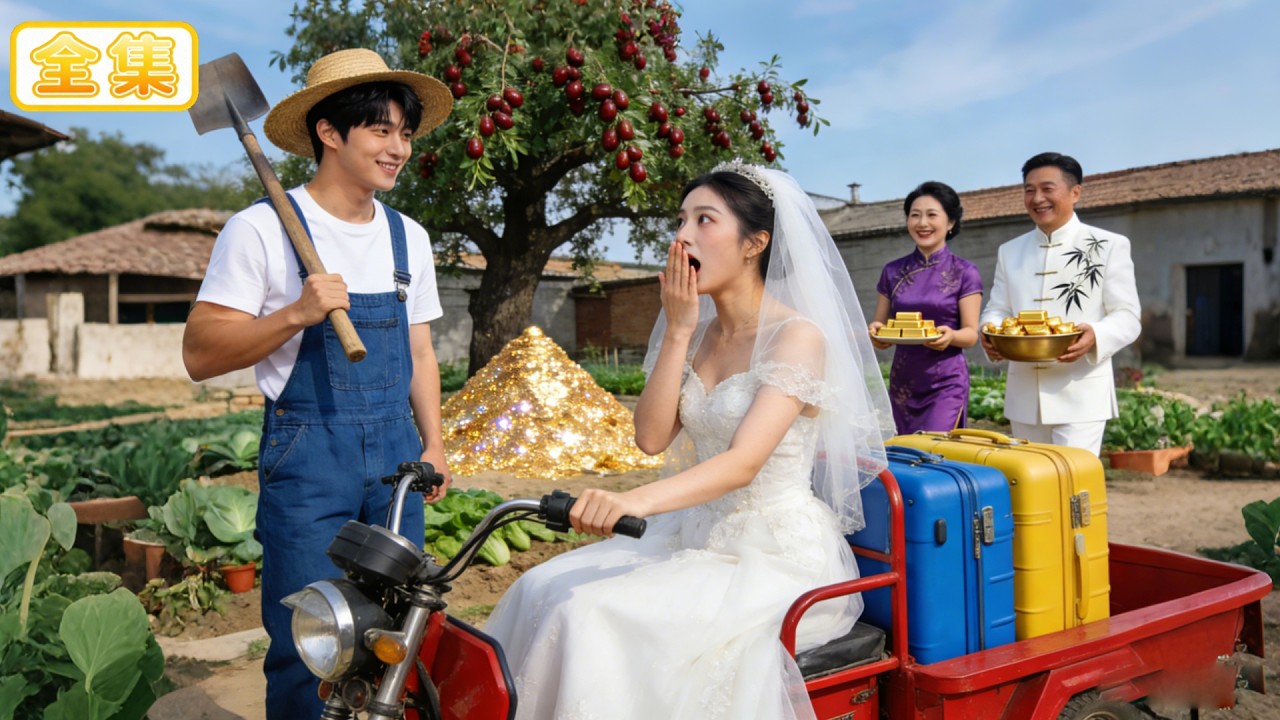 豪門千金被逼下嫁農村窮小子！所有人等著看笑話——不料他竟是隱藏身份的千億總裁！下一秒千億聘禮送到面前，全城震驚，婚後寵她上天！ #韓劇 #短劇 #爽劇 #甜劇 #愛情劇 #drama