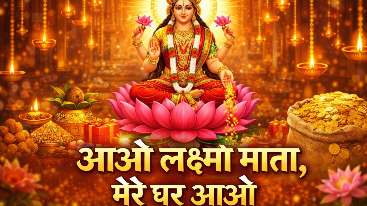 आओ लक्ष्मी माता मेरे घर आओ | Laxmi Mata Bhajan 2026 | Maa Lakshmi Song | Lakshmi Ji Ke Bhajan