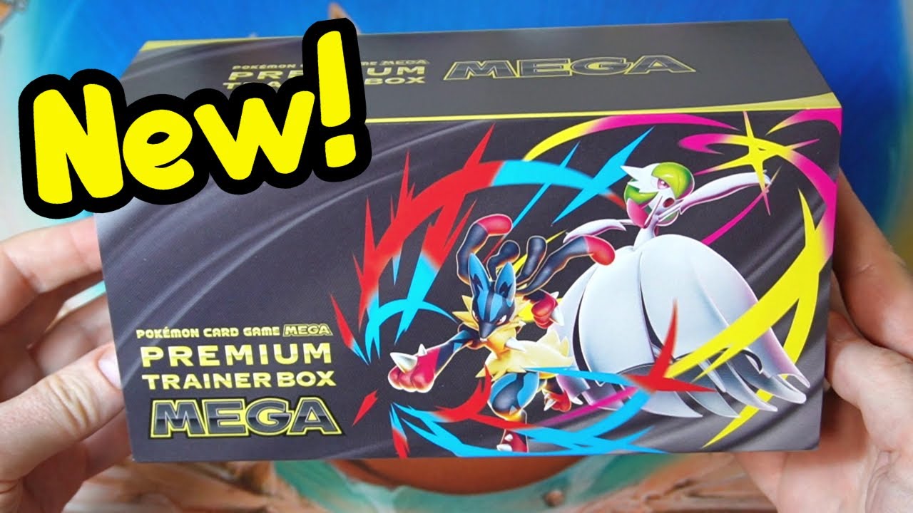 Премиум-коробка тренера Pokemon TCG Mega!