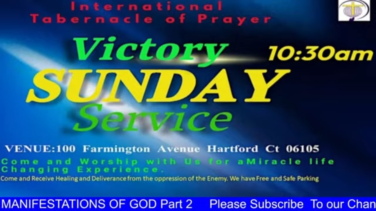 ENGAGING THE SUPERNATURAL MANIFESTATIONS OF GOD Part 2