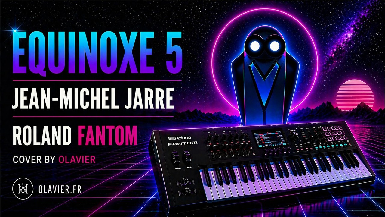 JM JARRE - EQUINOXE 5 (Roland Fantom Cover by Olavier)