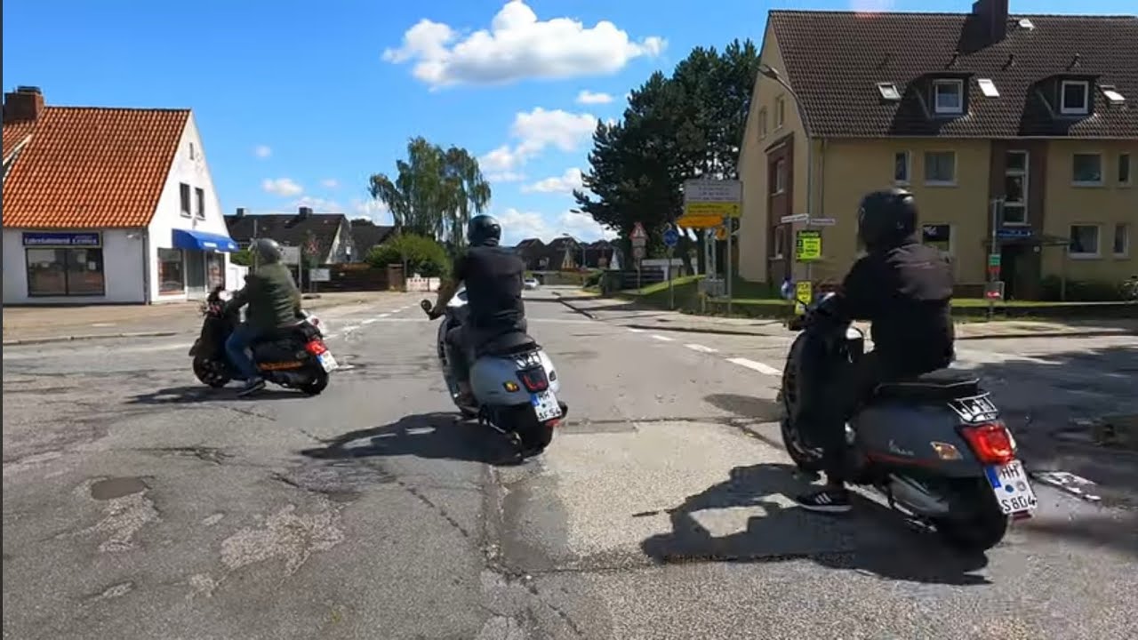Vespa Hanseaten goes Travemünde -  Vespa Tour