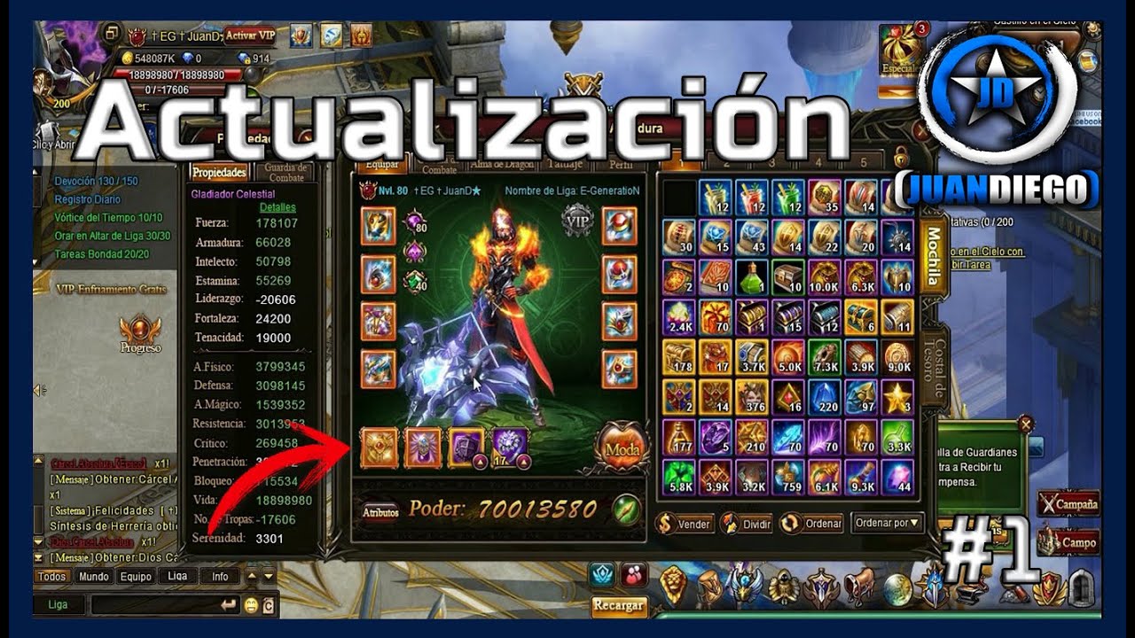 Actualización (08. Abril, 2020) - Juan Diego Legend Online