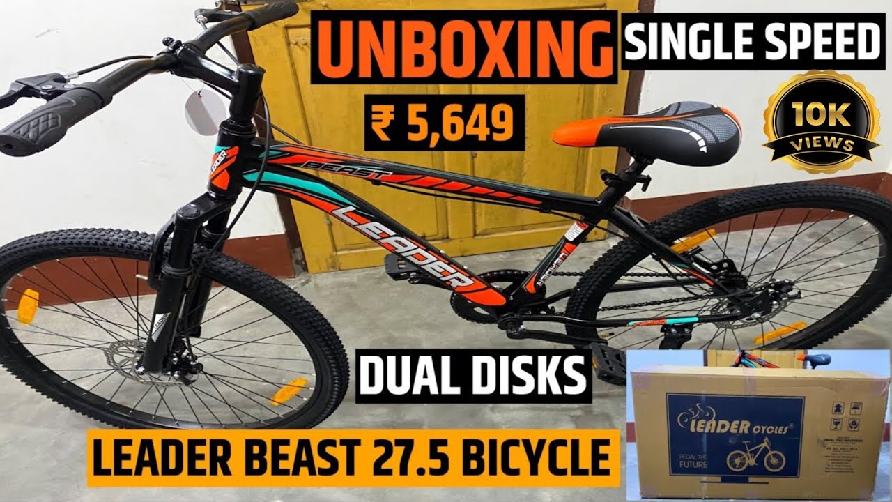 My New MTB-Leader Beast 27.5T| Unboxing and Review | Best Cycle under 5,000
