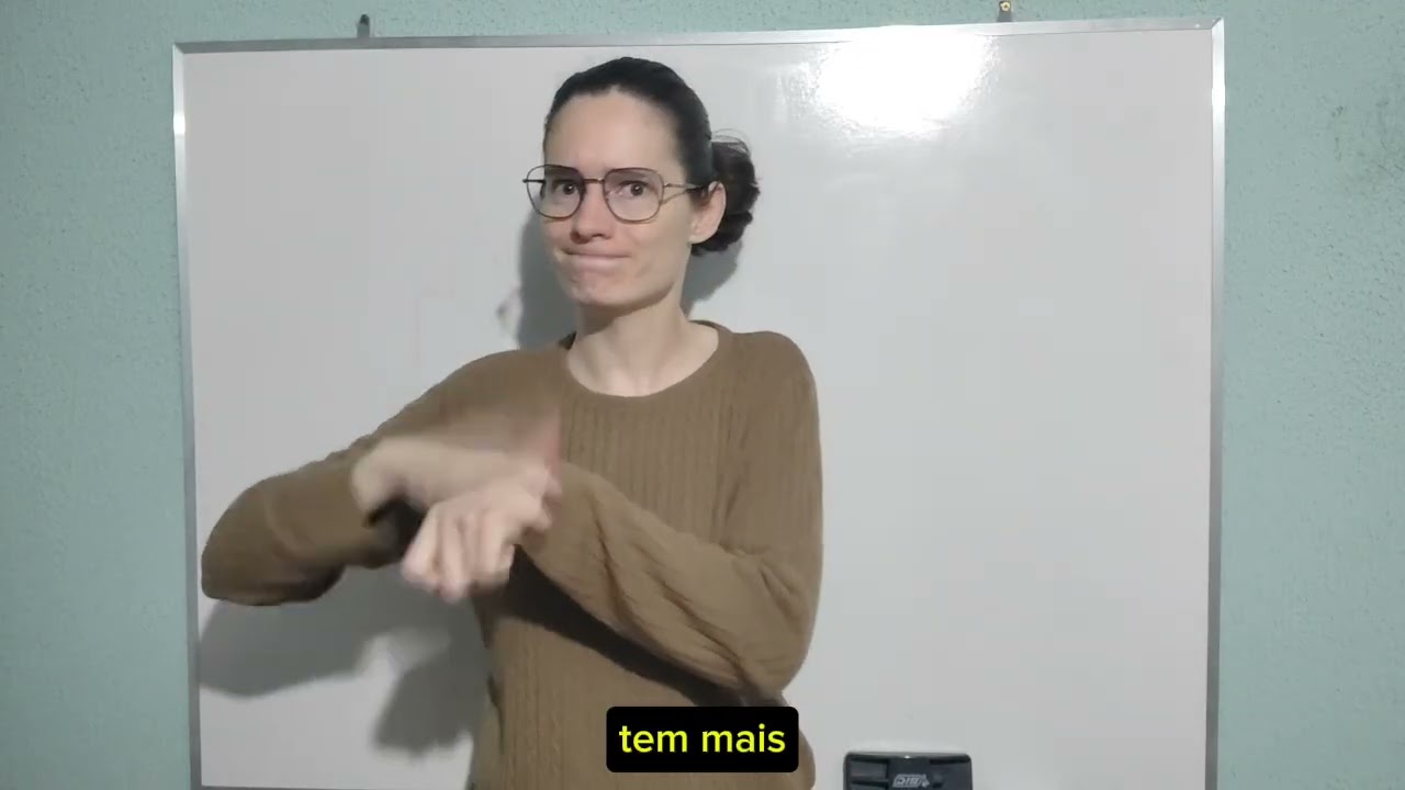 Aula de Libras 4 com Professora Angela Girardi (Legendado)