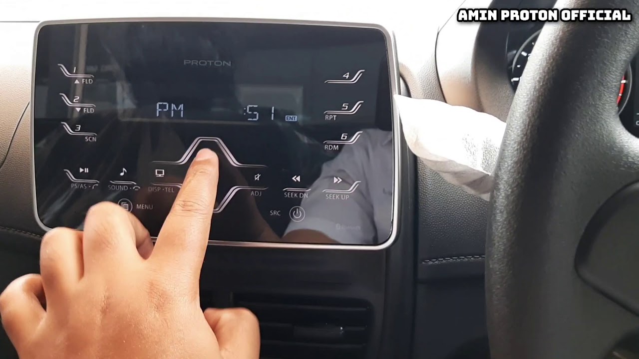 TUTORIAL CARA SETTING RADIO UNTUK SAGA VVT FACELIFT 2019 STANDART SPEC